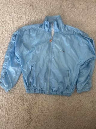 Ellesse Vintage Track Jacket Baby Blue Italy 90s