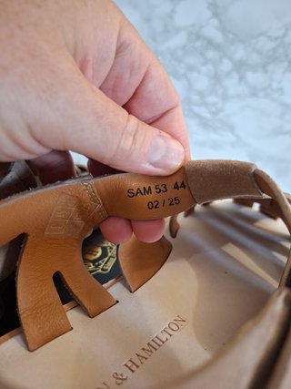 Sandalias Melvin & Hamilton Talla 44