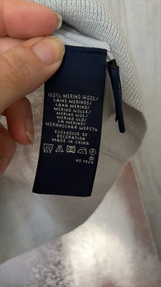 Maglione Ralph Lauren donna azzurro melange S