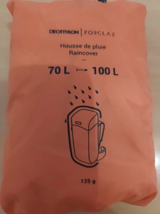 Funda impermeable Decathlon 70-100L