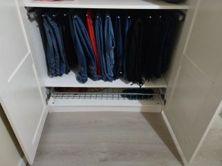 Guardaroba bianco Ikea