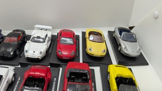 Modellini Porsche 1:43 con basetta singoli o lotto