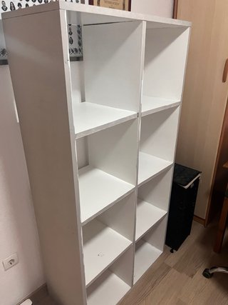 Estantería modular blanca