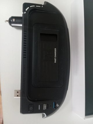 Cargador Inalámbrico Coche USB-C