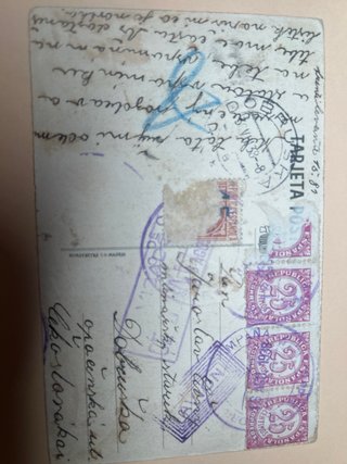 GUERRA CIVIL.  TARJETA POSTAL A CHECOSLOVAQUIA