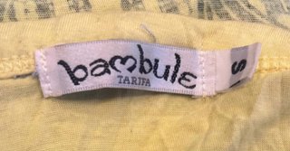 Vestido corto amarillo Bambule