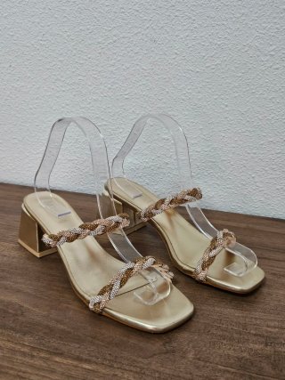 Sandalias Buonarotti Doradas