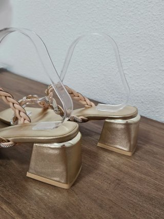 Sandalias Buonarotti Doradas
