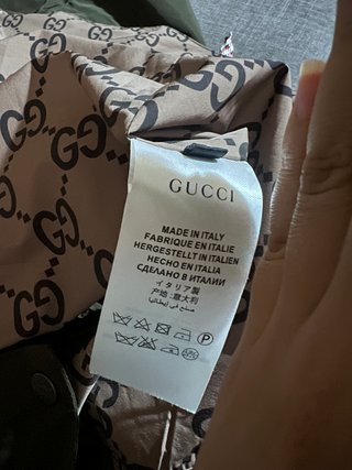 Chaqueta Gucci reversible Talla L
