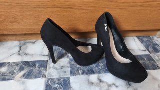 Zapatos de tacón alto La Rosa negros talla 37