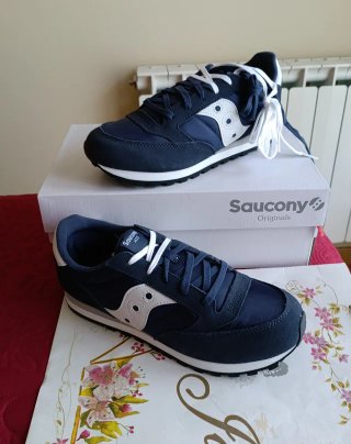 Saucony Jazz Piel Azul Marino Talla 37 de 120€
