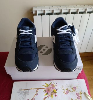 Saucony Jazz Piel Azul Marino Talla 37 de 120€