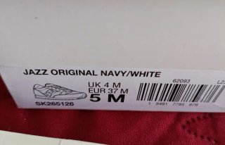 Saucony Jazz Piel Azul Marino Talla 37 de 120€