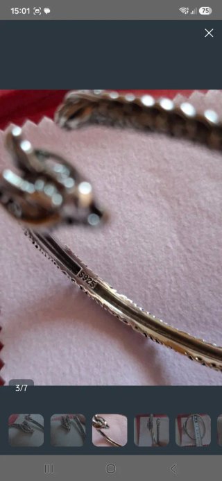 Pulsera dragón plata ajustable