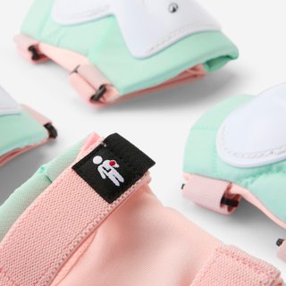 Conjunto 3x2 protecciones roller patinete skate niños PLAY