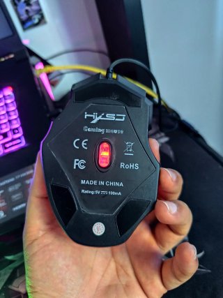 Mouse Gaming RGB Cablato