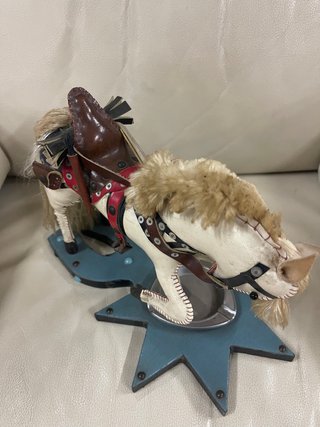 Cenicero Vintage Caballo Decorativo