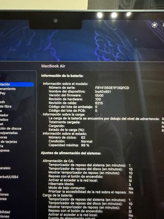 MacBook Air M3 13” 512GB | 99% Batería