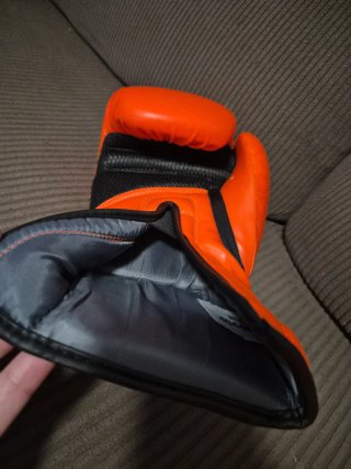 Guantes de Boxeo Naranja y Negro