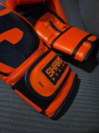 Guantes de Boxeo Naranja y Negro