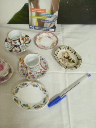 Set di porcellana decorata