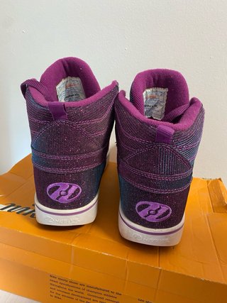 Zapatillas Heelys Moradas Brillantes Talla 38