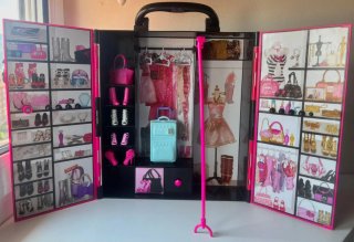 Maletín/Armario Barbie rosa