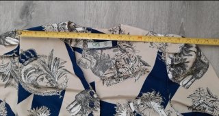 Blusa CYM manga corta estampada
