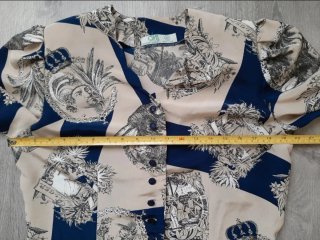Blusa CYM manga corta estampada