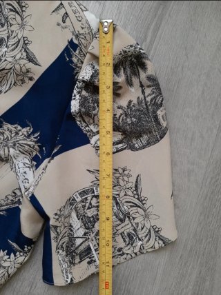 Blusa CYM manga corta estampada