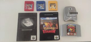 Lote Pokémon Stadium Nintendo 64