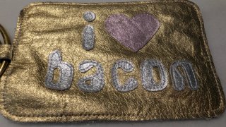 Bolso de mano: I LOVE BACON