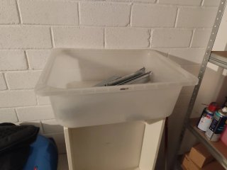 Cassetti per armadio Ikea bianchi