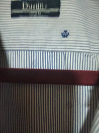 Camisa Dustin Talla L Rayas y Puntos