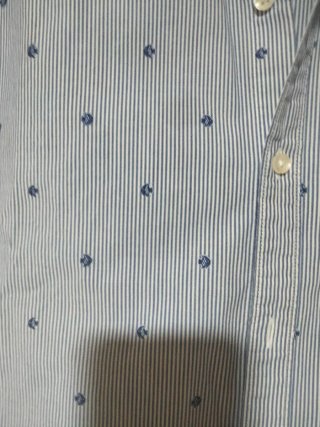 Camisa Dustin Talla L Rayas y Puntos