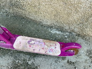 Patinete infantil morado Oxelo