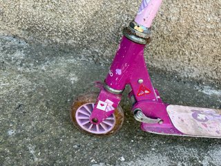 Patinete infantil morado Oxelo