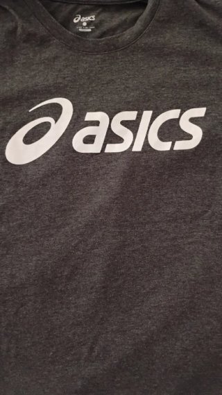 Asics Camiseta Hombre L Gris Oscuro Original