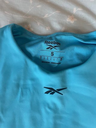 Sujetador deportivo Reebok azul