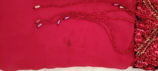 Conjunto Danza Oriental Rojo y Dorado