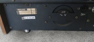 Amplificador Vintage Philips 22RH590 (Anos 70)