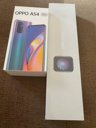 OPPO A54 5G y OPPO Watch a estrenar