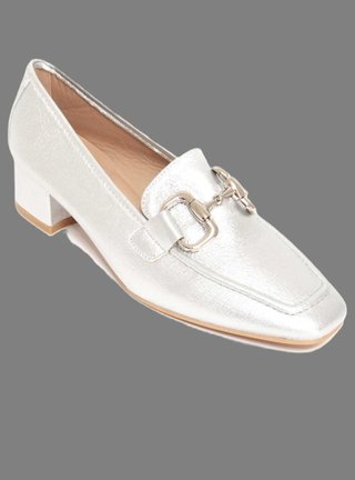 Mocasines dorados elegantes Talla 38/39