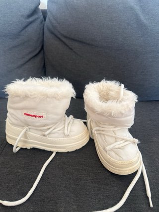 Botas de nieve Moon Boot beige, talla 24 y 29