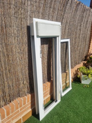6 Ventanas Oscilobatientes Aluminio + 2 Balconeras