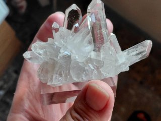 Espectacular Drusa con cristales transparentes