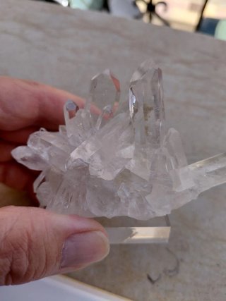 Espectacular Drusa con cristales transparentes
