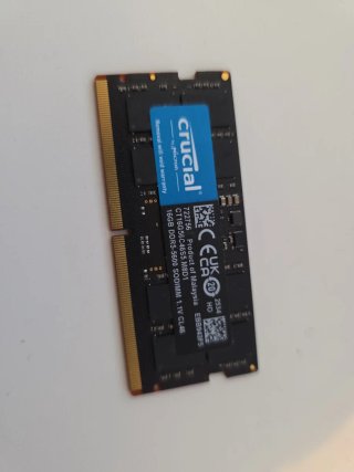 RAM Crucial CT16G56C46S5 DDR5 SO-DIMM 5600Mhz 16GB
