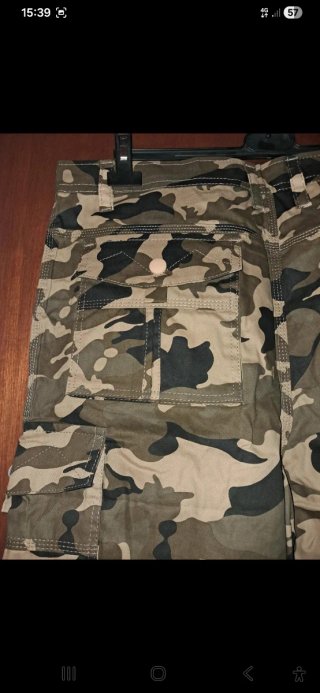 Pantalón Cargo Militar Hombre Talla 34 Nuevo