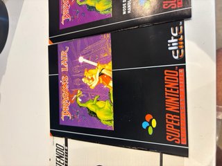 Super Nintendo Dragon's Lair
